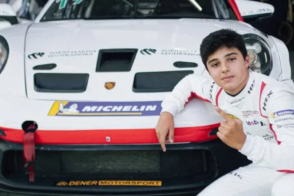 Massa's son, Pipo sees evolution to pole in Carrera Cup Rookie debut
