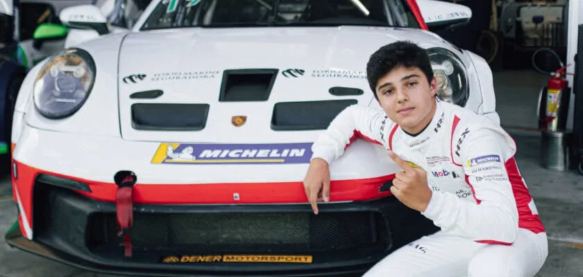 Massa's son, Pipo sees evolution to pole in Carrera Cup Rookie debut