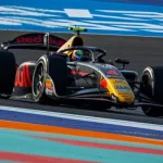 F2: Lindblad holds off Durksen and wins Sprint in Abu Dhabi