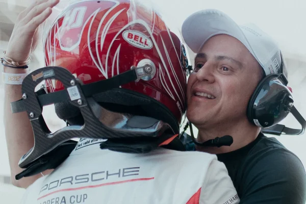 Massa celebrates son Pipo's victory in the Carrera Cup Rookie: "Race was hard on the heart"