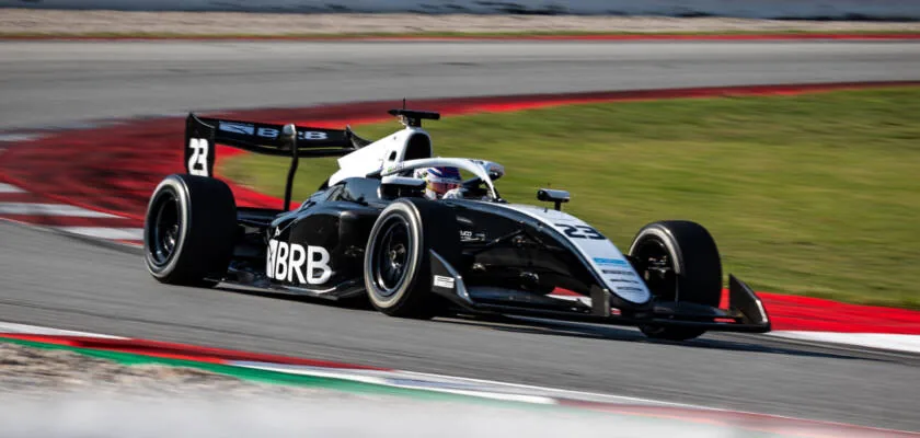 Pedro Clerot is the best rookie on Formula 3 test day in Barcelona