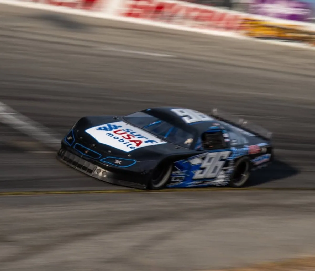 Gabriel Casagrande approves of the experience and good results in the three NASCAR Pro Late Models races