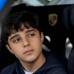 Felipe Massa's son, Pipo, is on pole in the Carrera Cup Rookie class in the Porsche Cup