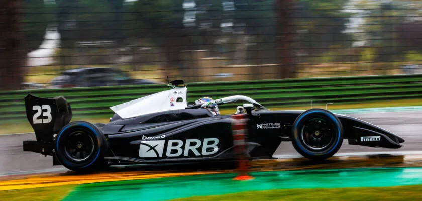 F3: Pedro Clerot is the second fastest of the day in Imola after his first test in the rain