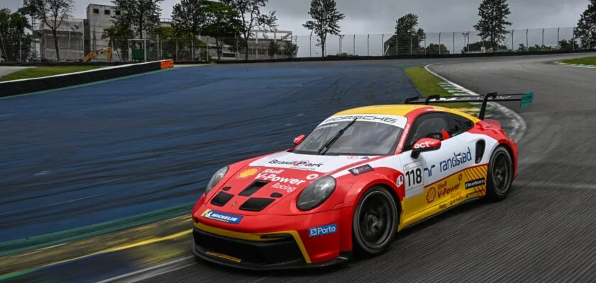 Comparatto secures top-5 in the first free practice of the Porsche Carrera Cup at Interlagos