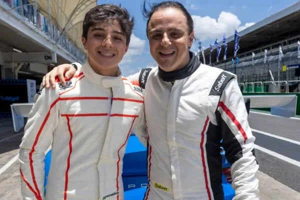Massa says he's impressed by Pipo's pole in the Carrera Cup Rookie and says: "Let him learn"