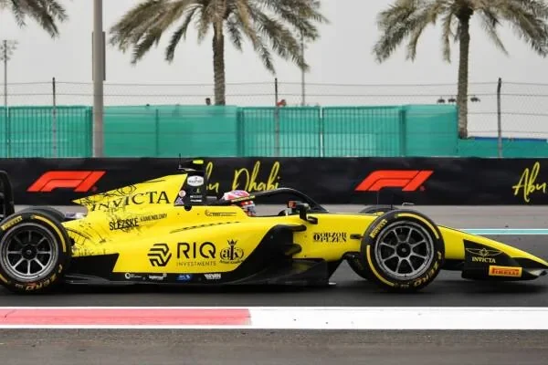 Roman Stanek secures Formula 2 pole position in Abu Dhabi