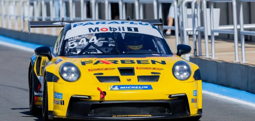 Porsche Cup: Müller is faster and takes pole position at Velocitta