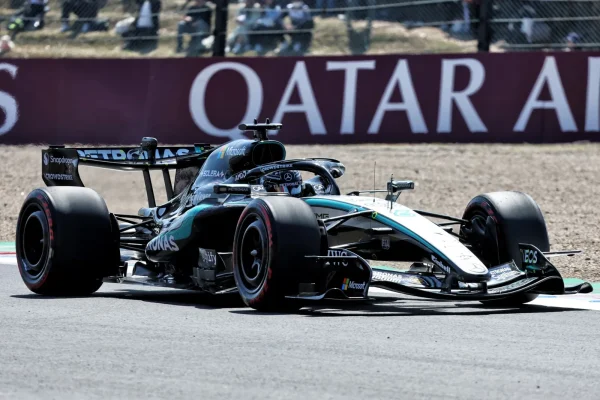 F1: Russell faces problems, but secures P2 in Suzuka