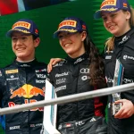 Gademan and Felbermayr win in F1 Academy in China