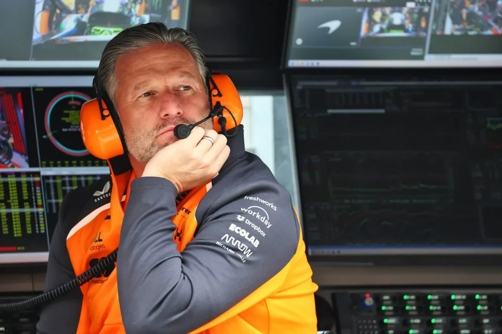 Zak Brown (USA) McLaren Executive Director.
