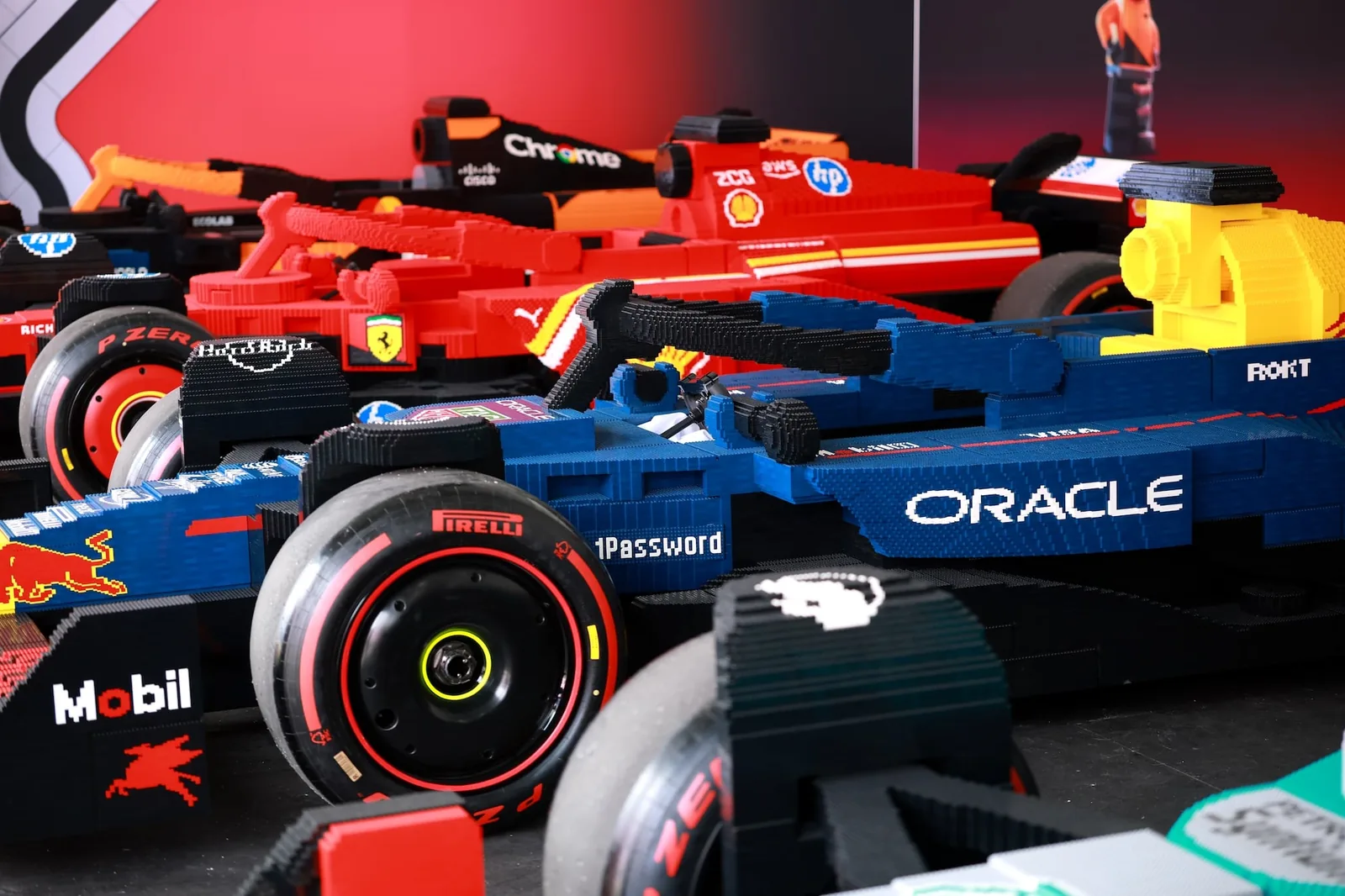 F1: Leclerc jokes that LEGO race was Ferrari's best moment in 2025