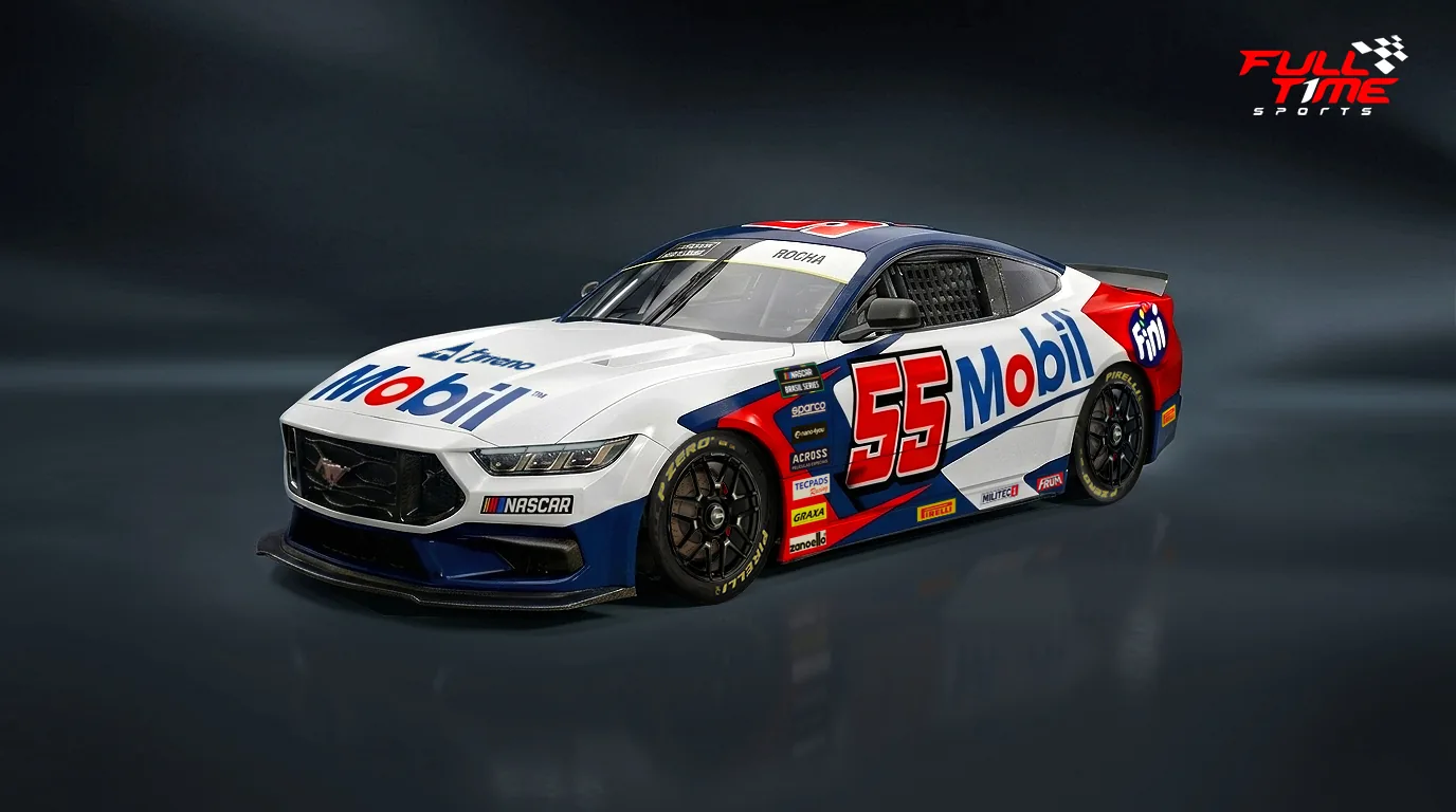 Full Time presents Murilo Rocha's car layout in NASCAR Brasil