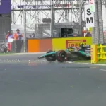 F1: Antonelli suffers heavy crash at the end of FP3 for the Australian GP
