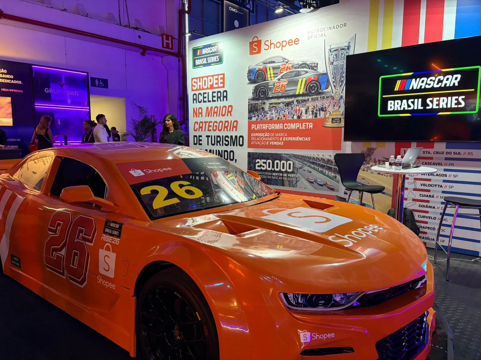 Shopee accelerates with NASCAR Brasil and will be sponsor of the 2026 season