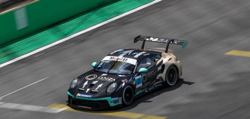 Morestoni advances 12 positions and finishes close to the Porsche Carrera Sport podium