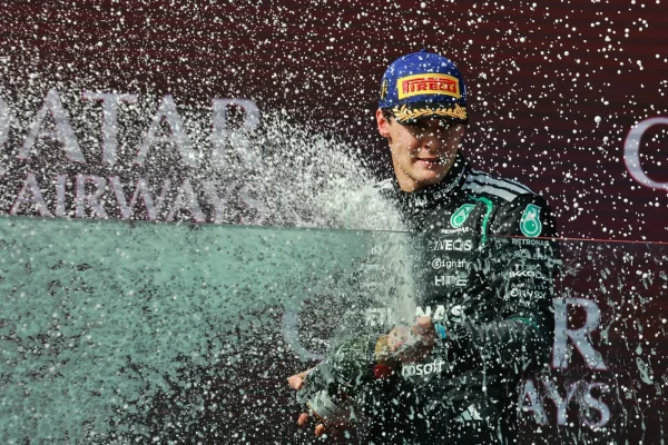 F1: Russell wins in Australia in a Mercedes one-two