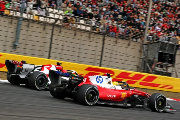 F1: Hamilton celebrates 1st podium with Ferrari after duel with Leclerc