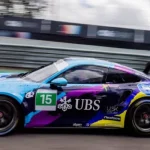 Leo Sanchez makes a good start in the Porsche Cup, but an accident complicates his race.