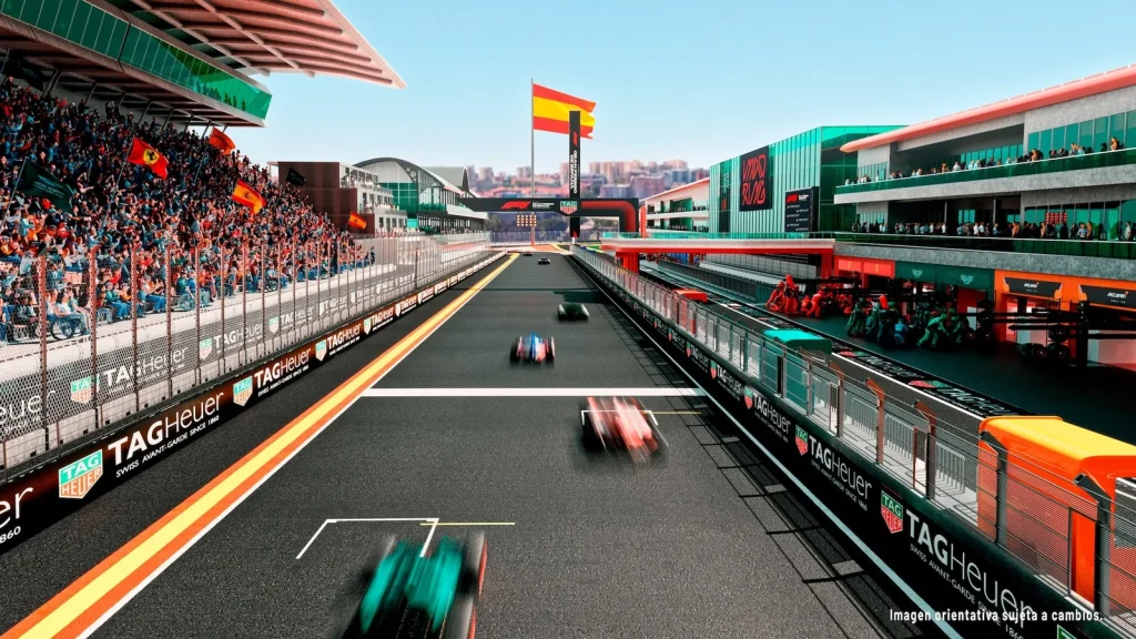 F1: Madring divulga imagens de como ficará circuito para GP da Espanha