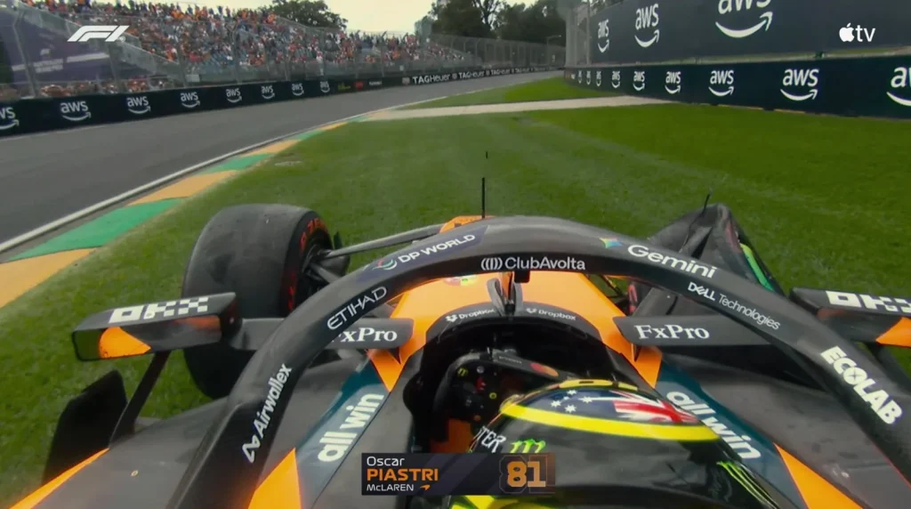 F1: Piastri pede desculpas após acidente antes do GP da Austrália