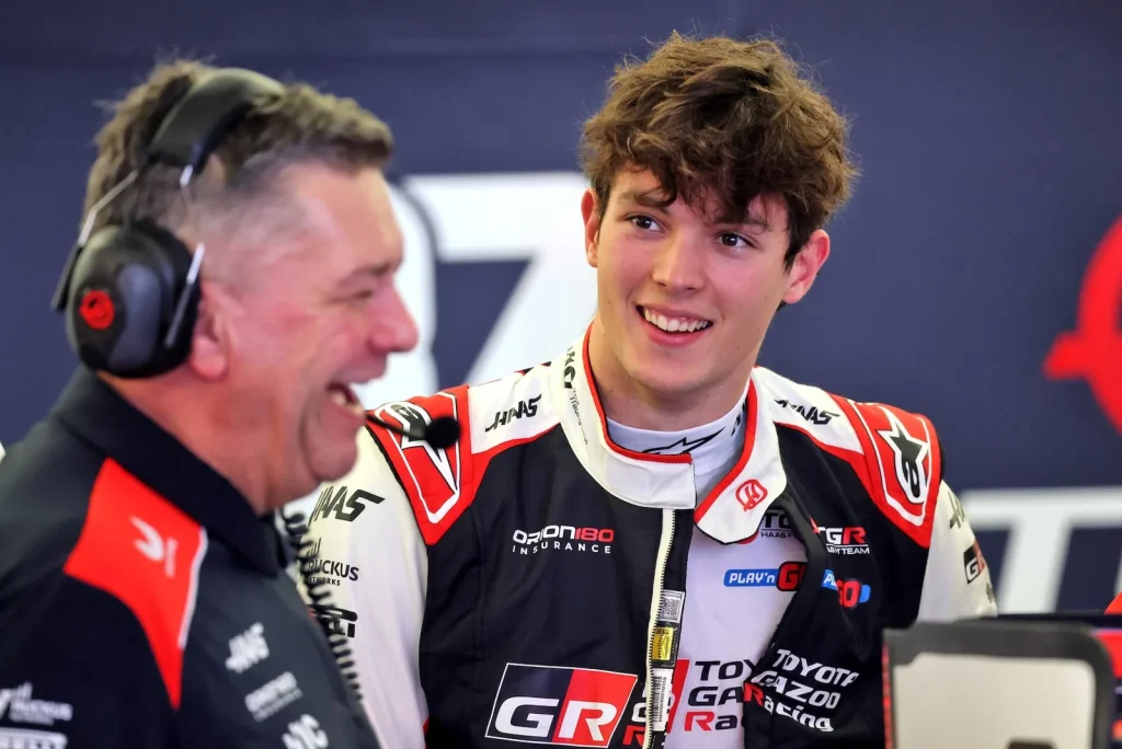 Oliver Bearman (GBR) Haas F1 Team.