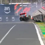 Accident between Wharton and Sharp ends F3 Sprint in Australia. Del Pino wins