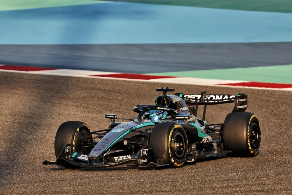 George Russell (GBR) Mercedes AMG Formula One Team W17.