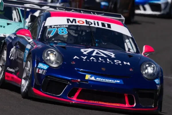 Pedrosa wins race 2 of the Porsche Cup Sprint Challenge at Velocitta