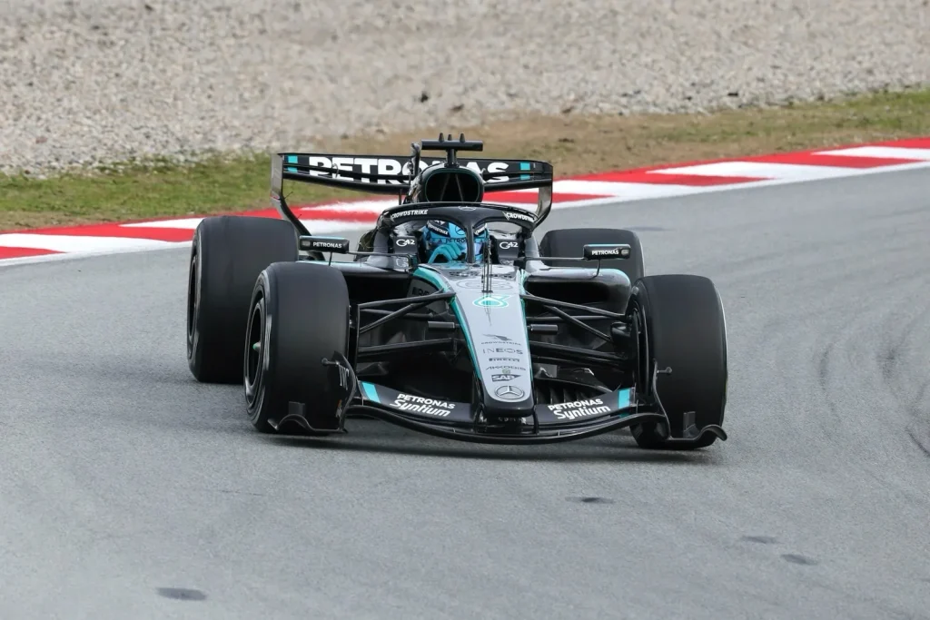 George Russell (Mercedes) - Barcelona F1 2026 Testing