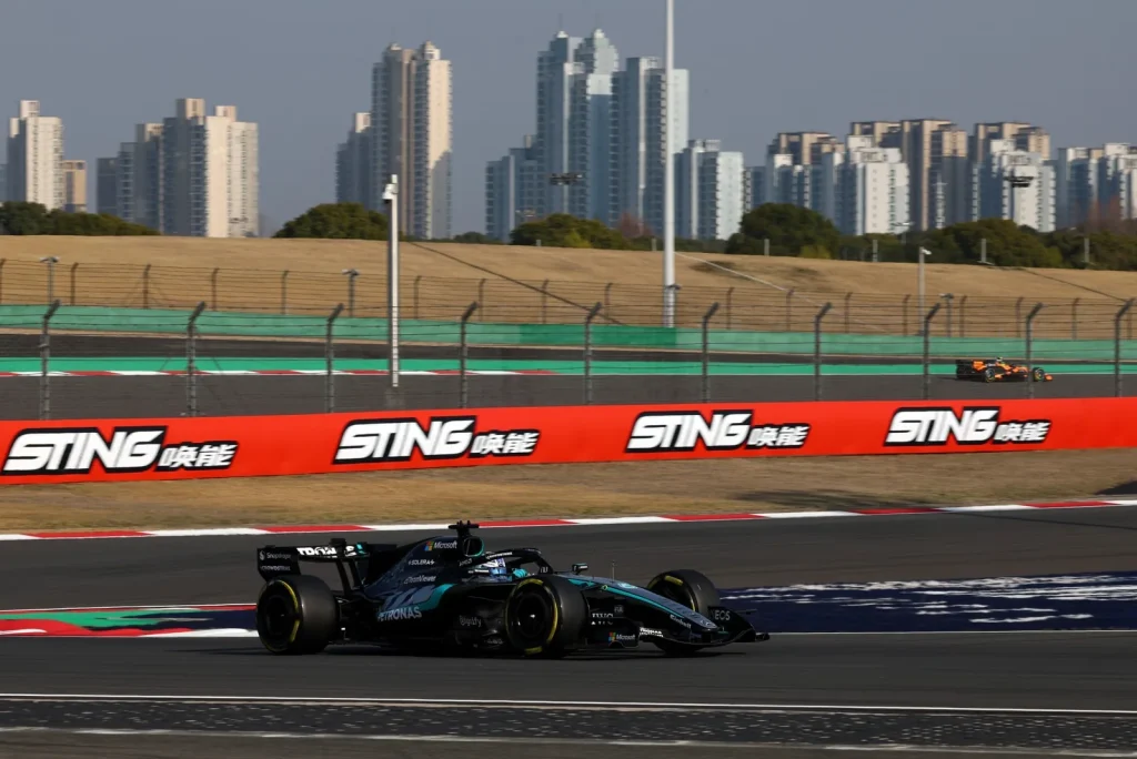 George Russell (GBR) Mercedes AMG Formula One Team W17.