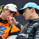F1: "He always knows what he's doing," said Norris, praising Russell