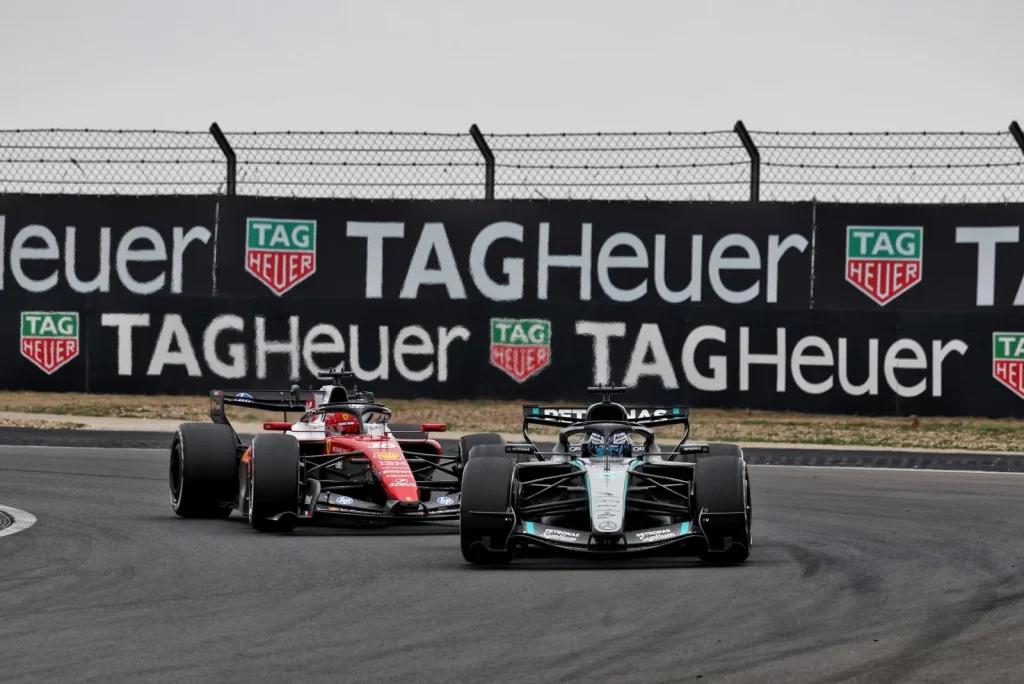 George Russell (GBR) Mercedes AMG Formula One Team W17.
