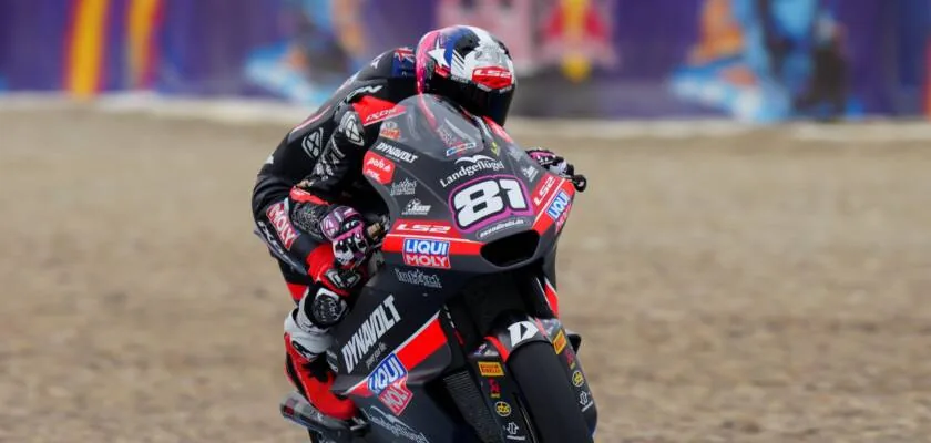 Moto2: Agius breaks record in Jerez and leads Friday; Lopez and Baltus complete the top-3