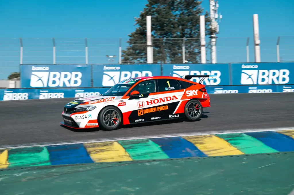 TCR: Reis/Fraga lead final free practice of Super Challenge Interlagos