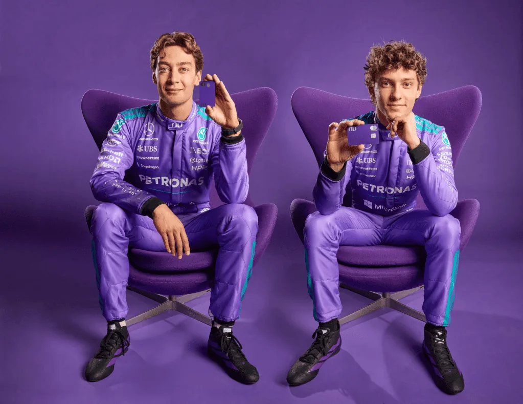 F1: Mercedes and Nubank present special race suits for Miami GP
