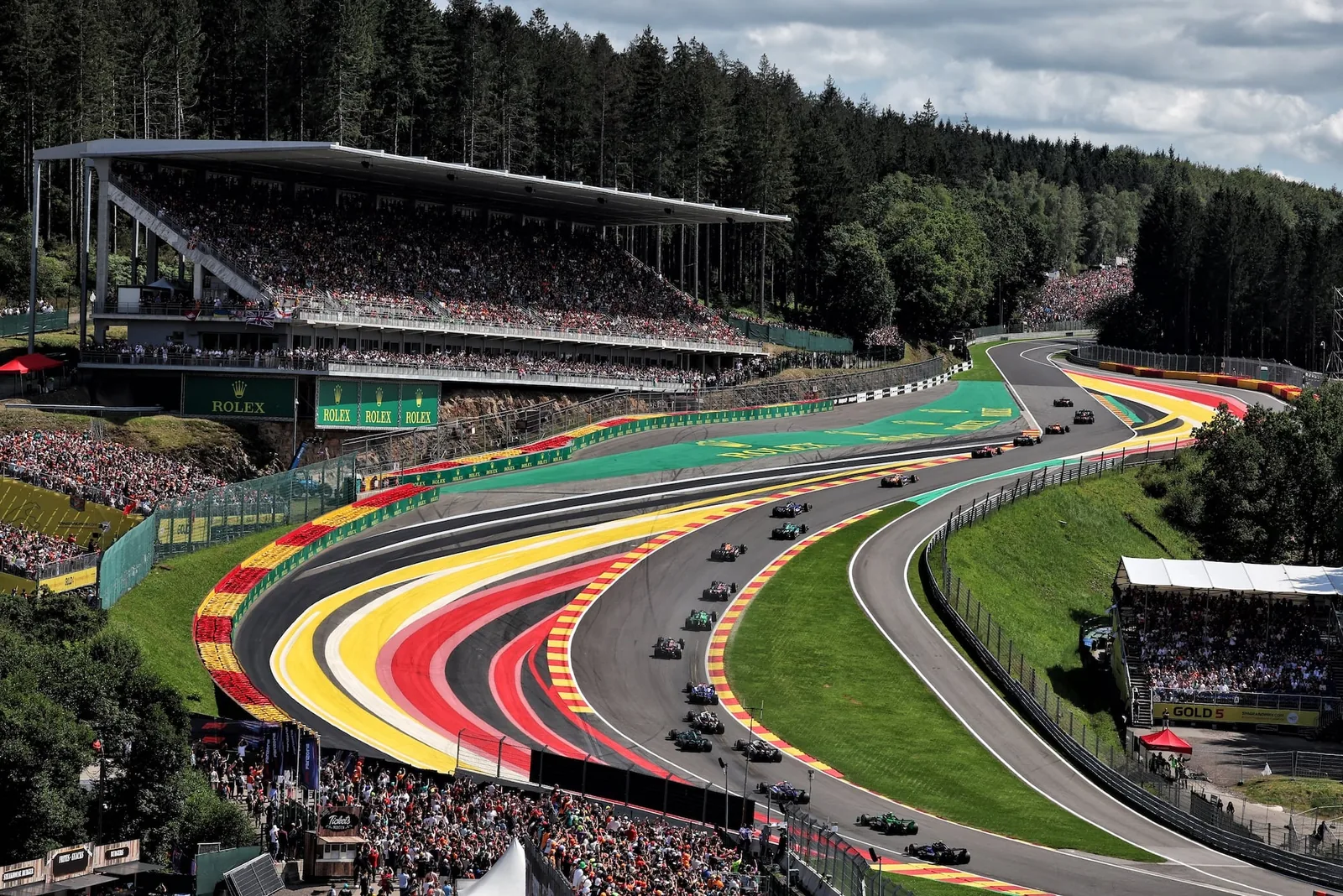 F1: FIA confirms five active aerodynamics zones for the Belgian GP