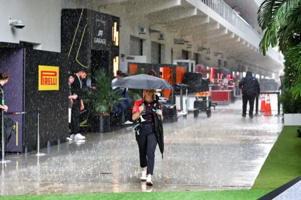 F1: Rain cancels preliminary race and threatens Miami GP