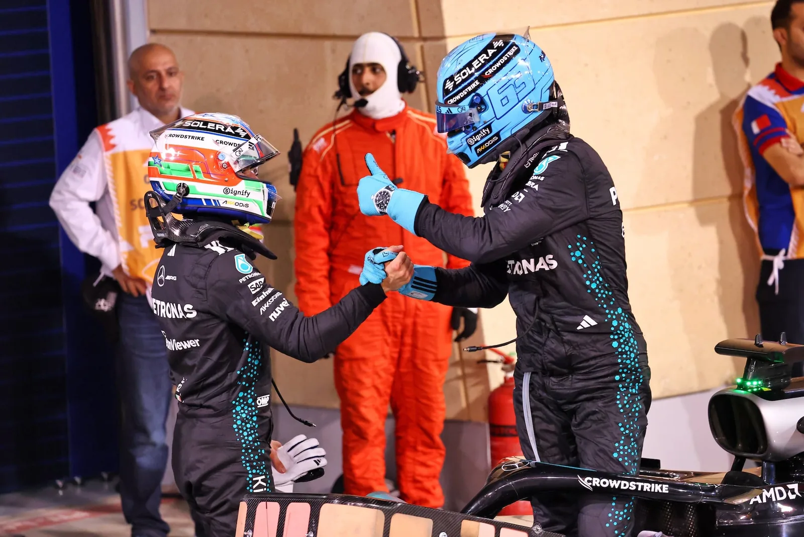 F1: Russell says relationship with Antonelli remains "great"
