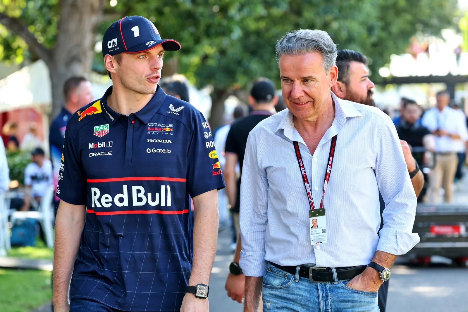 F1: Visit of Jos Verstappen and Vermeulen to McLaren in Spa was not related to Max