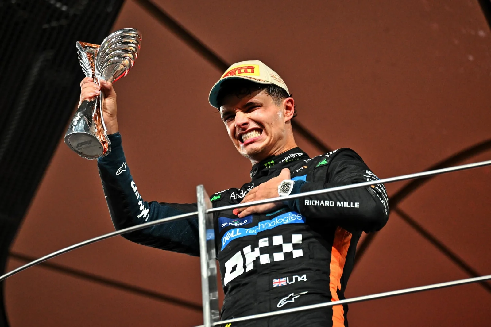 F1: Norris wins Laureus award and surpasses João Fonseca
