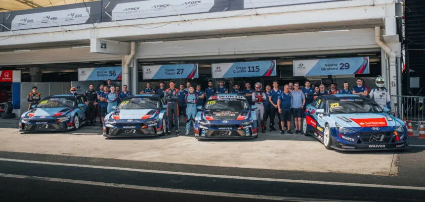 TCR: Hyundai MSA presents complete team with Brazilian driver