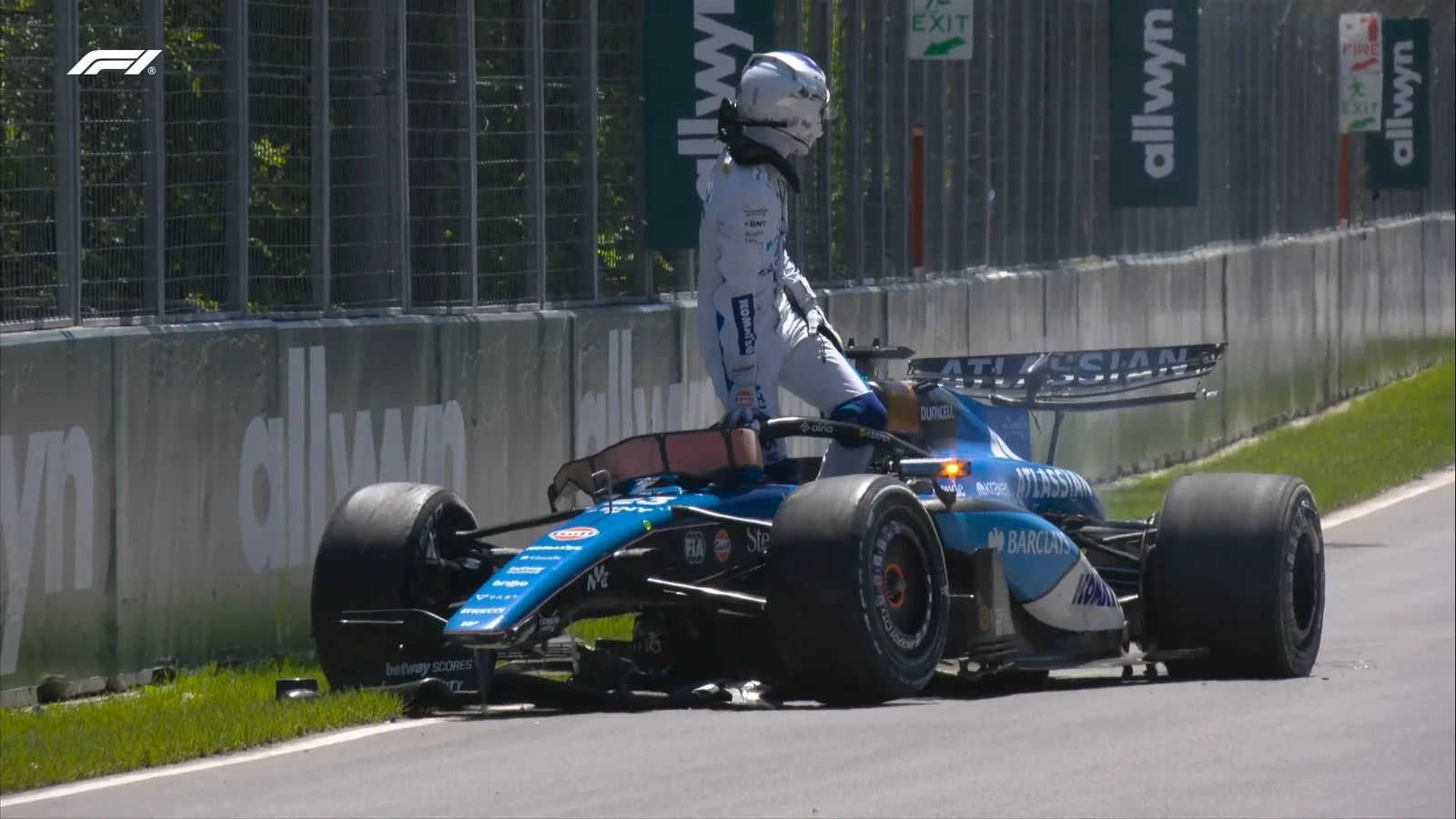 F1: PETA takes action after Albon's accident with a groundhog in Canada