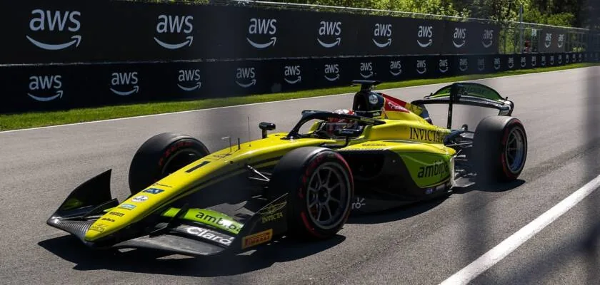 Rafael Câmara makes recovery race in Sprint in Canada and maintains F2 vice-leadership