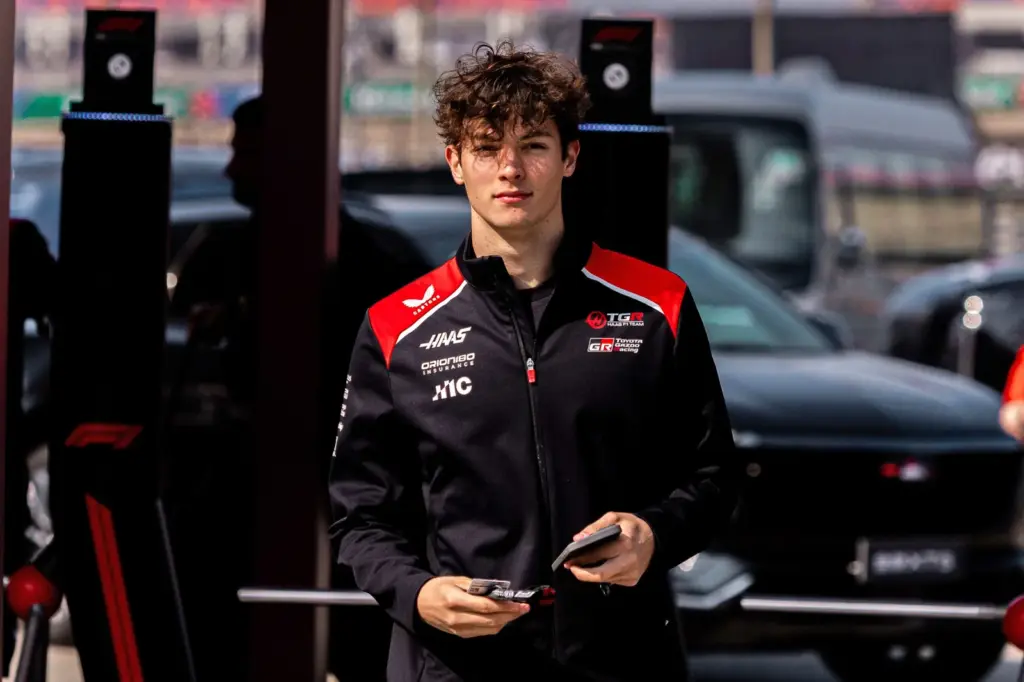 Oliver Bearman (GBR) Haas F1 Team.