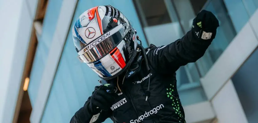 F1: Hamilton praises Doriane Pin for driving his W12 at Silverstone