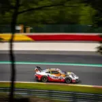 German Porsche Cup: Matheus Ferreira wins podium with third place in Spa