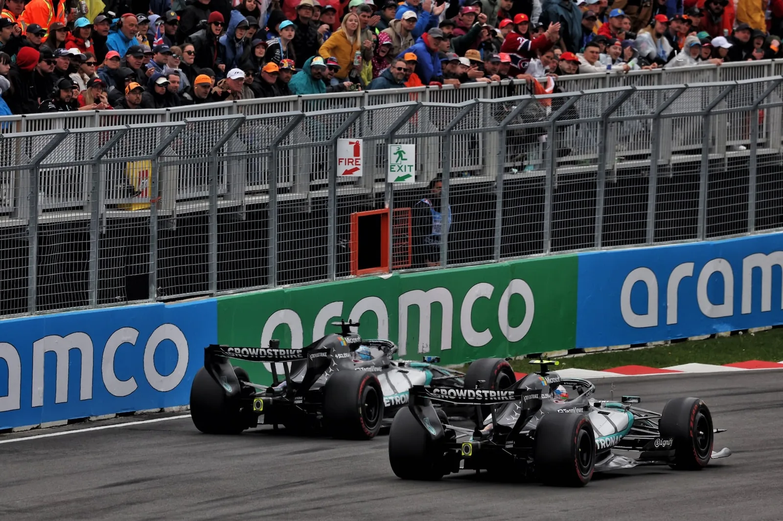 F1: Mercedes reveals conversation between Russell and Antonelli after crash in Canada