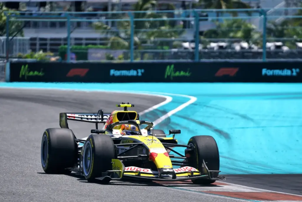 Liam Lawson (NZL) Racing Bulls Formula One Team VCARB 03.