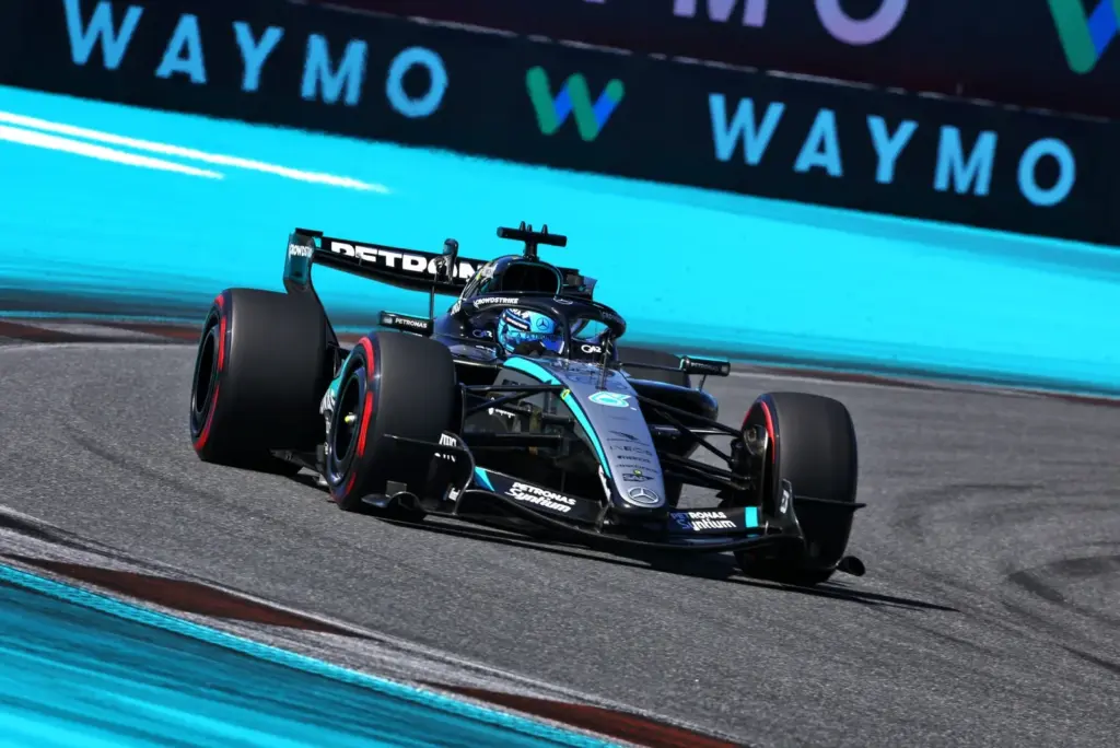 George Russell (GBR) Mercedes AMG Formula One Team W17.